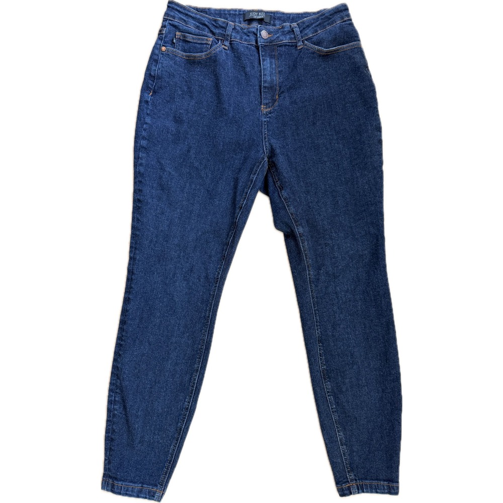 Judy Blue High Waisted Skinny Jeans Dark Wash Stretch Denim JB88683 Womens 16W